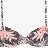 Buffalo Bikini Tops Met Beugel T-shirt Bh Bikinitop Dames Bruin