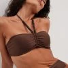 NA-KD Bandeau Bikini Tops Bandeau Bikinitop Dames Bruin -Bikini Verkoop ea9e771dd644e98da121ff9b5c9f112e