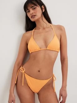 NA-KD Triangel Bikini Tops Triangel Bikinitop Dames Oranje -Bikini Verkoop f0455a933da856411e9e971d887f58f3