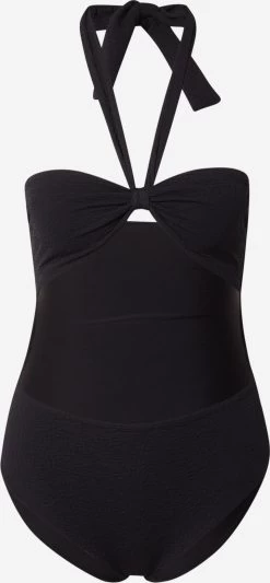 Halter Badpakken Bustier Badpak La Dolce Vita Dames Zwart