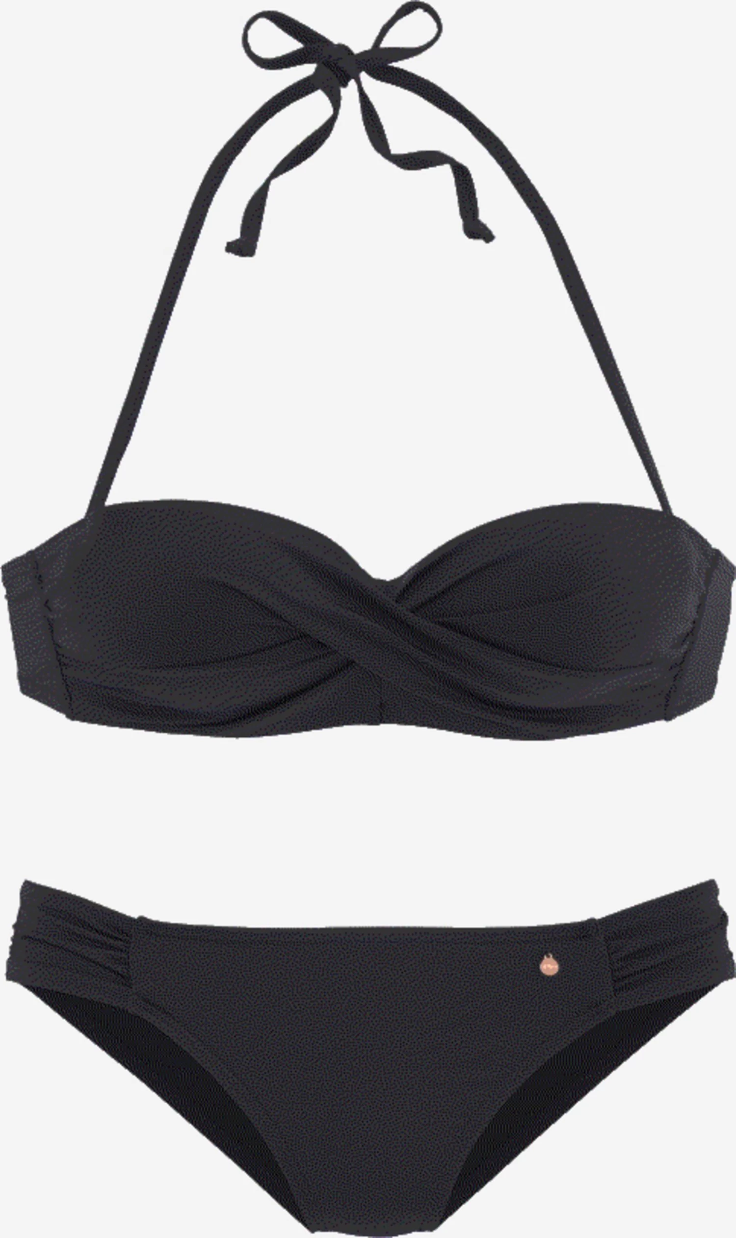 S.Oliver Grote Cups Balconette Bikini Dames Zwart 3 S.Oliver Grote Cups Balconette Bikini Dames Zwart