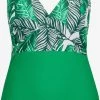 Grote Cups Bustier Badpak 809127 Dames Groen -Bikini Verkoop f417732873a25c2d66ff084579fff410