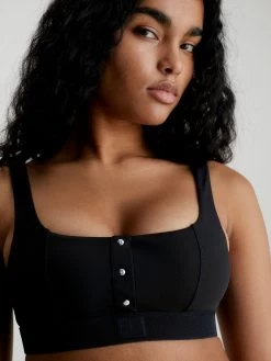 Calvin Klein Swimwear Bustier Bikini Tops Bustier Bikinitop Dames Zwart -Bikini Verkoop f579204568c7038f946be72b5d3bd0af