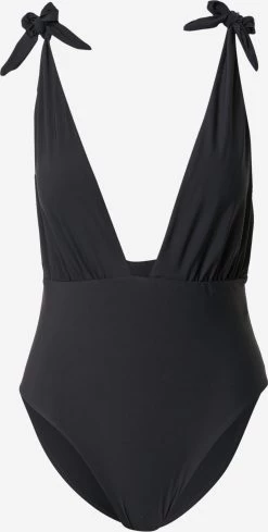 Grote Cups Triangel Badpak Dames Zwart