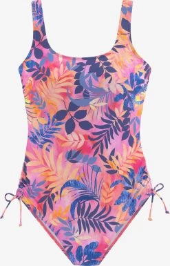 Badpakken Zonder Beugel Bustier Badpak Dames Gemengde Kleuren / Lichtroze