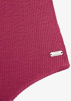 Grote Cups Bustier Badpak Dames Bordeaux -Bikini Verkoop fd70cac4d71762925d0956eee057ad71