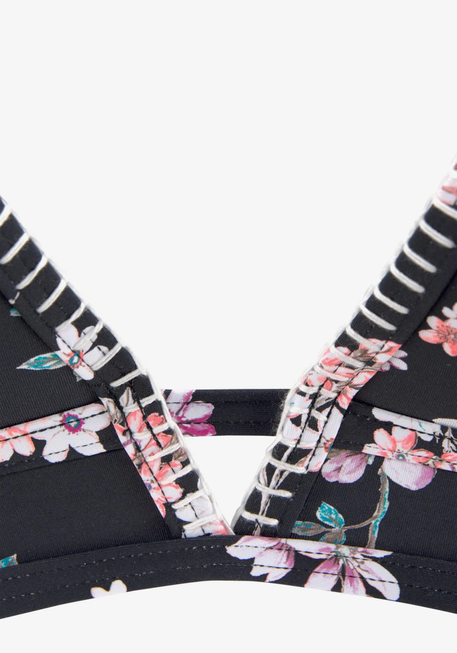 Sunseeker Triangel Bikini Tops Triangel Bikinitop Ditsy Dames Zwart 5 Sunseeker Triangel Bikini Tops Triangel Bikinitop Ditsy Dames Zwart - Afbeelding 3