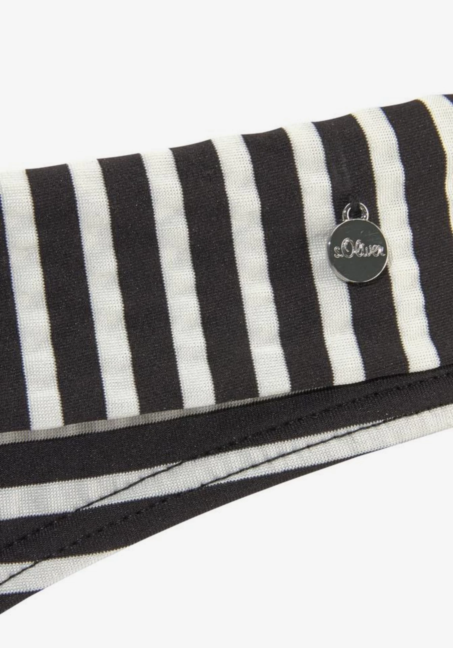 S.Oliver Beugel Bikinis T-shirt Bh Bikini Dames Zwart / Wit 6 S.Oliver Beugel Bikinis T-shirt Bh Bikini Dames Zwart / Wit - Afbeelding 4