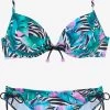 Beugel Bikinis Push-up Bikini Dames Blauw -Bikini Verkoop 186832f2371e9ec6d9a1cbfabe4b6393