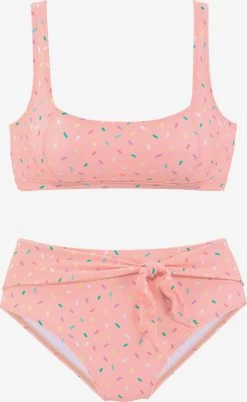 Buffalo Grote Cups Bustier Bikini Dames Oranje