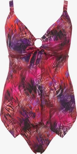 Ulla Popken Grote Cups Bikini Dames Gemengde Kleuren