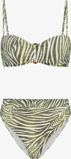 Shiwi Push-up Bikinis Push-up Bikini ZOE Dames Lichtgroen