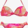 VENICE BEACH Push-up Bikinis Push-up Bikini Dames Oranje / Pink -Bikini Verkoop 494615b15fcadc308d697158457ed6cd