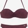 Buffalo Beugel Bikinis Bandeau Bikini Dames Bordeaux 1 Buffalo Beugel Bikinis Bandeau Bikini Dames Bordeaux -Bikini Verkoop 4ddc743b701e5167f94f729133954c9e