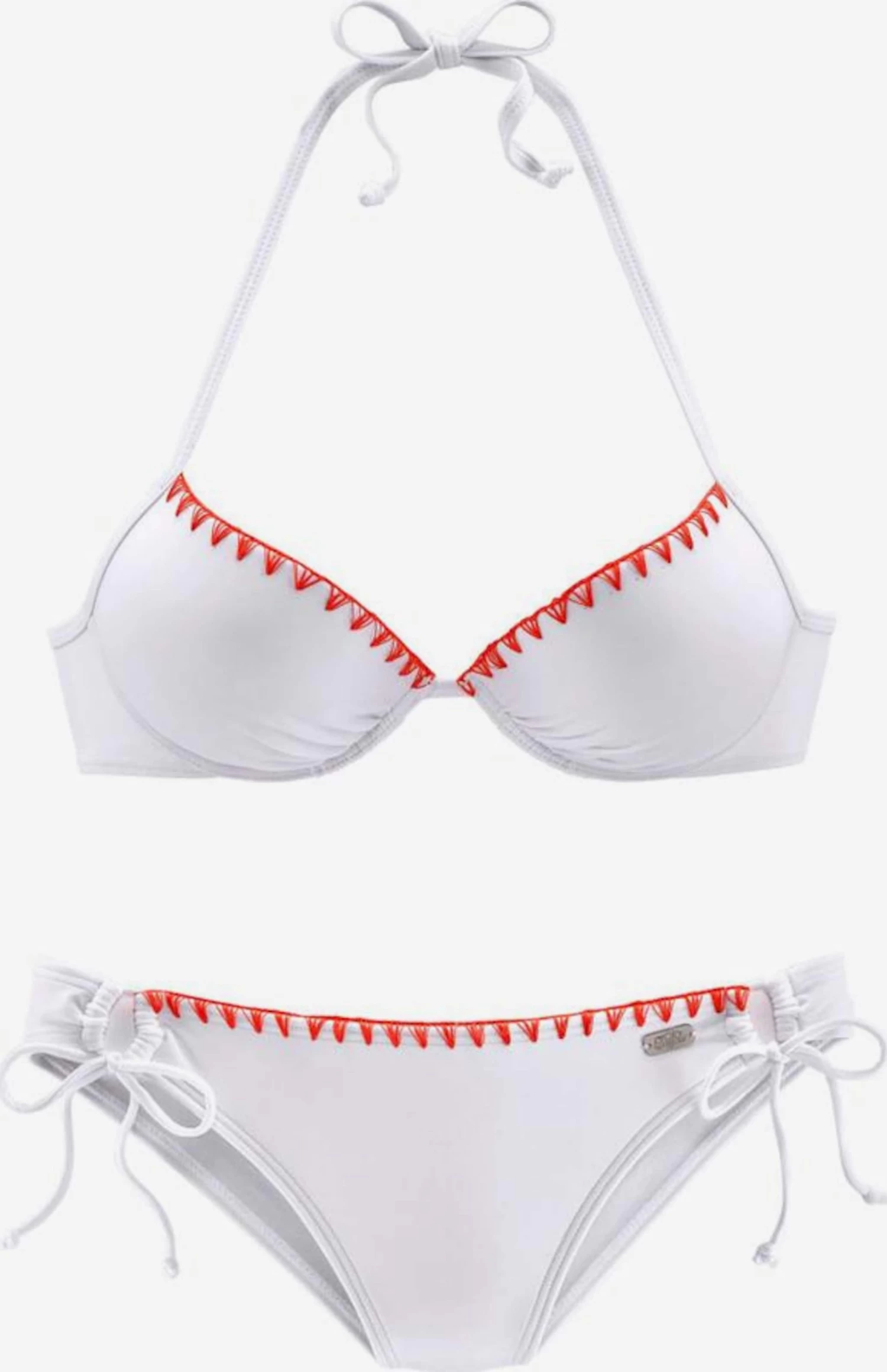 Buffalo Beugel Bikinis T-shirt Bh Bikini Dames Wit 3 Buffalo Beugel Bikinis T-shirt Bh Bikini Dames Wit