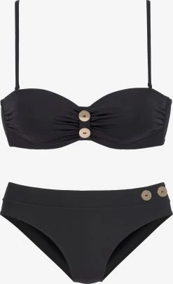 Beugel Bikinis Balconette Bikini Dames Zwart