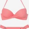 S.Oliver Beugel Bikinis Push-up Bikini Dames Rosa -Bikini Verkoop 7073294d4be4947989af9f254ec3f385