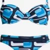 KangaRoos Beugel Bikinis T-shirt Bh Bikini Dames Blauw -Bikini Verkoop 77ad02c7d5d3fc9a903d2dea63376bed