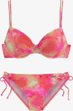 VENICE BEACH Beugel Bikinis T-shirt Bh Bikini Dames Pink
