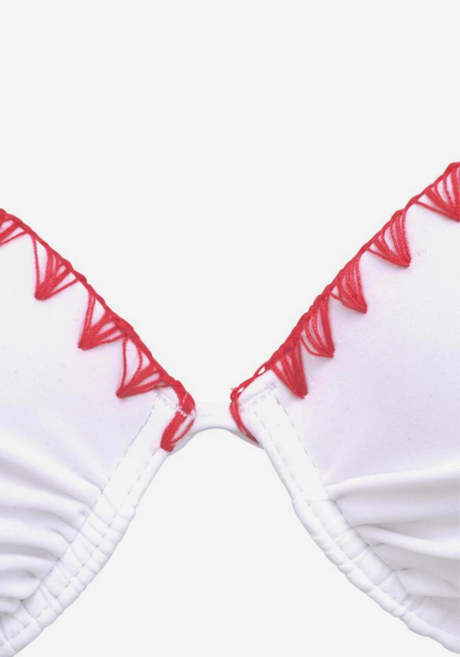 Buffalo Beugel Bikinis T-shirt Bh Bikini Dames Wit 7 Buffalo Beugel Bikinis T-shirt Bh Bikini Dames Wit - Afbeelding 5