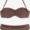Bruno Banani Beugel Bikinis Bandeau Bikini Dames Bruin 1 Bruno Banani Beugel Bikinis Bandeau Bikini Dames Bruin -Bikini Verkoop a54dc3980ca0924a7dba77e0ff681b5e