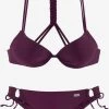 Buffalo Beugel Bikinis Push-up Bikini Dames Lila -Bikini Verkoop bc341c02340838628fe29536246432bc