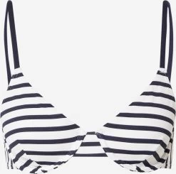 ESPRIT Beugel Bikinis T-shirt Bh Bikini Dames Navy / Wit
