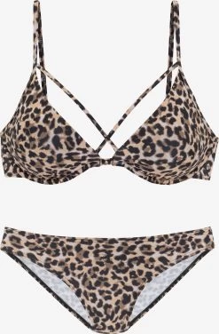 Bruno Banani Grote Cups Bikini Dames Bruin