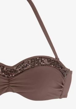 Bruno Banani Beugel Bikinis Bandeau Bikini Dames Bruin -Bikini Verkoop fd69b61c70e6859e69d48d356cbf6bd8